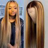 Ossilee Hair 13x4 Highlight Lace Front Wigs Blonde Highlight Brazilian Virgin Human Hair Lace Wig - Ossilee Hair