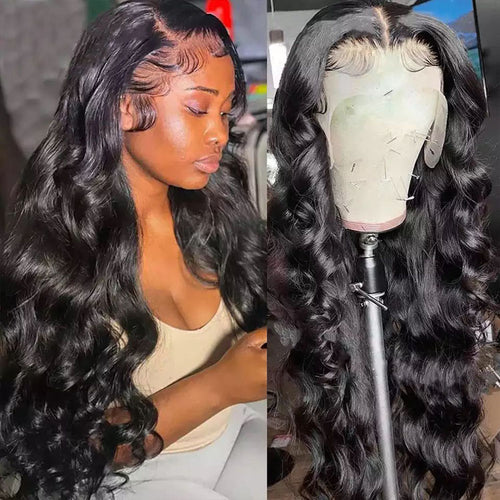 13x6 Lace Front Wigs Body Wave HD Lace Front Wigs Human Hair Pre Plucked Lace Frontal Wigs - Ossilee Hair