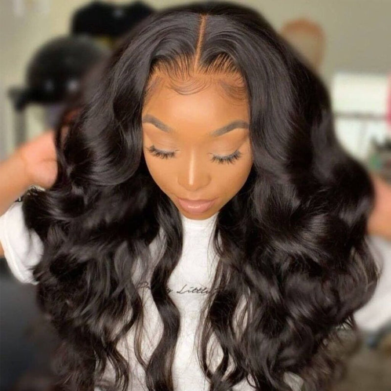Body Wave 5x5 HD Lace Closure Wig 180% &250% Density Straight Virgin Hair Lace Closure Wig - Ossilee Hair