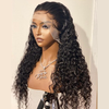 Invisible 13x4 HD Transparent Lace Front Wig Brazilian Deep Wave Virgin Human Hair Wigs 9A Grade - Ossilee Hair