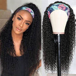 Ossilee Hair Headband Curly Wigs Glueless Human Hair Kinky Curly Wigs 150% -250% Density - Ossilee Hair