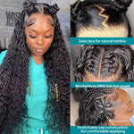 10A Grade Brazilian Full Lace Wig 180% Density Deep Wave Full Lace Wig Can Make Braids - Ossilee Hair