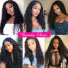 Real 9A Brazilian Deep Wave 2/3Bundles With 13x4 Pre-Plucked Lace Frontal 100% Human Hair Weave - Ossilee Hair