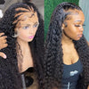 10A Grade Brazilian Full Lace Wig 180% Density Deep Wave Full Lace Wig Can Make Braids - Ossilee Hair