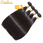 Peruvian Straight Hair With Lace Closure 5Pcs/lot 9A Peruvian Virgin Straight Hair - Ossilee Hair
